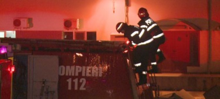 Un siloz din Portul Constanţa a luat foc